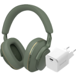 Bowers & Wilkins Px7 S2e Groen + BlueBuilt Power Delivery Oplader met Usb C Poort 20W Wit